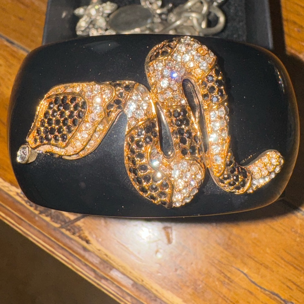 BUNDLE - VINTAGE Bangles, Snake and Lizard Diamond Encrusted